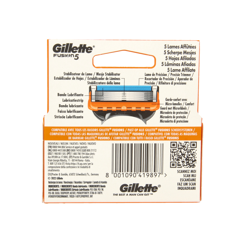 Gillette Fusion mesjes base - Afbeelding 2