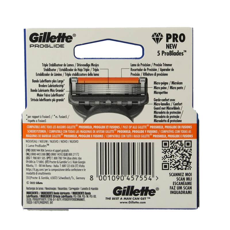 Gillette Fusion pro glide manual mesjes - Afbeelding 2