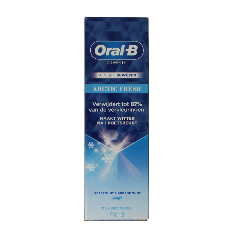 Oral B Tandpasta 3D white arctic fresh