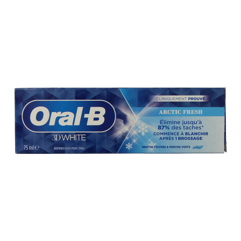 Oral B Tandpasta 3D white arctic fresh - Afbeelding 3