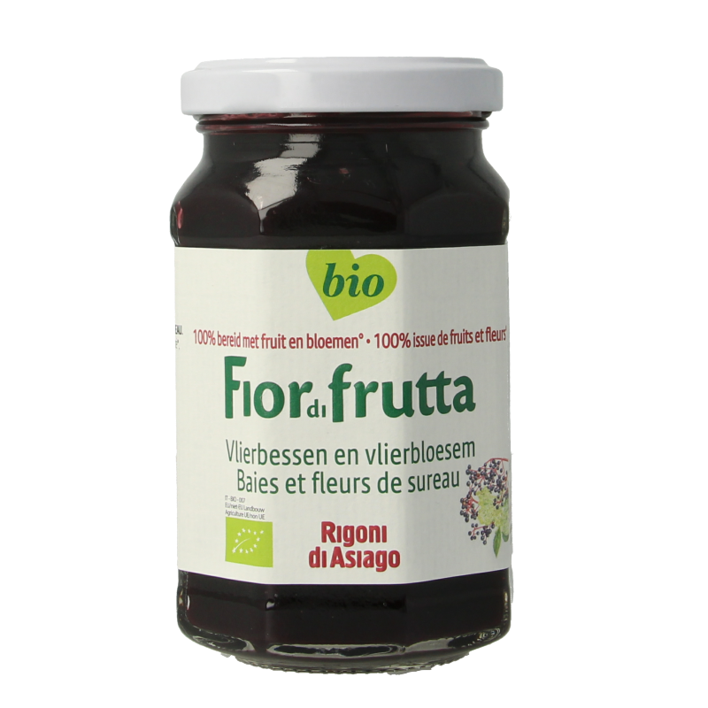 Fiordifrutta Vlierbloesem & vlierbesjam bio