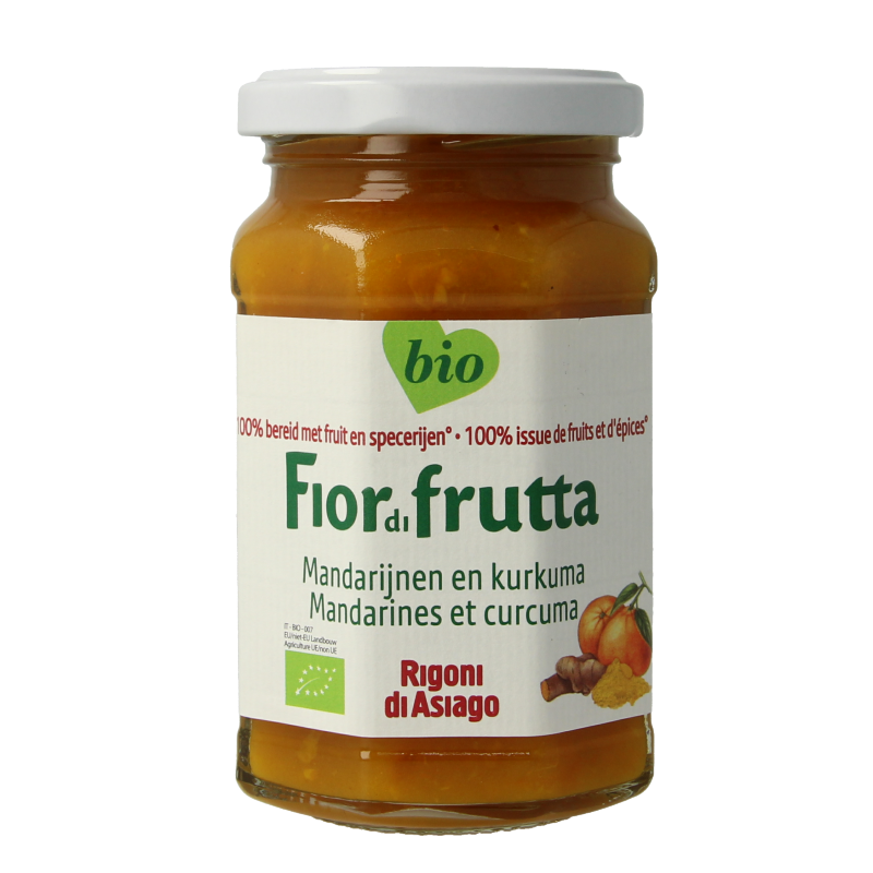 Fiordifrutta Mandarijn & kurkuma jam bio