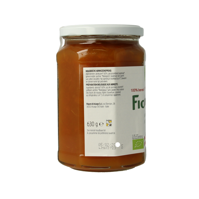 Fiordifrutta Abrikozenjam bio - Afbeelding 2
