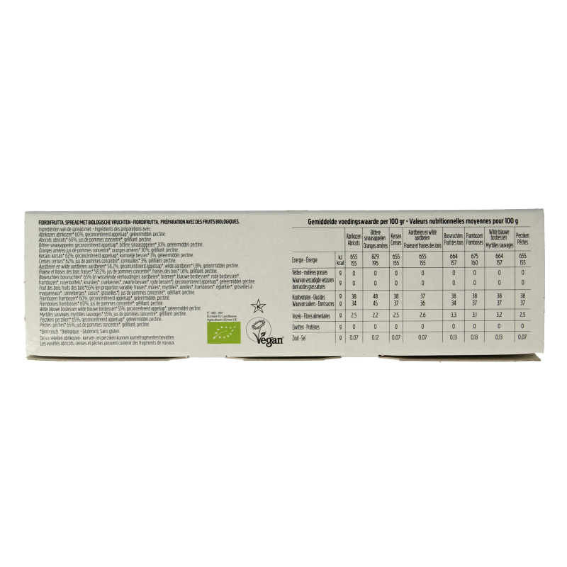 Fiordifrutta Fruitbeleg mix 25 gram bio - Afbeelding 3