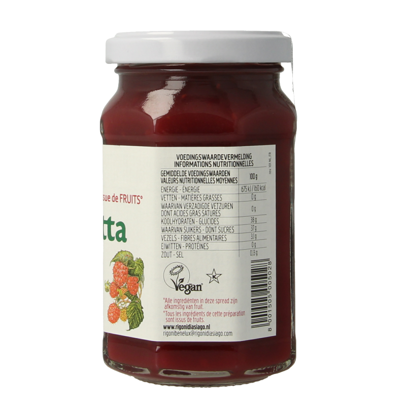 Fiordifrutta Frambozenjam bio - Afbeelding 4