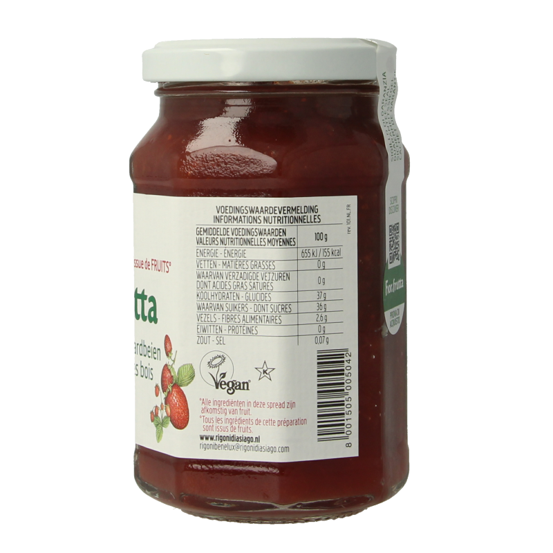 Fiordifrutta Aardbeienjam bio - Afbeelding 4