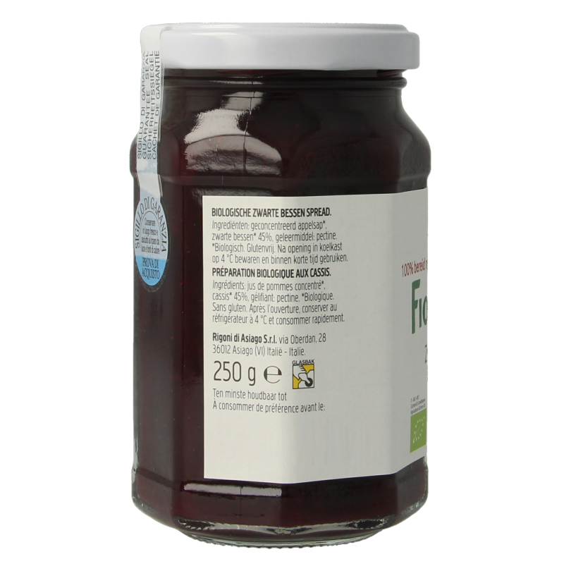 Fiordifrutta Zwarte bessenjam bio - Afbeelding 2