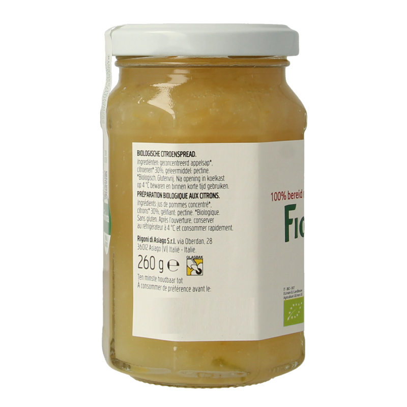 Fiordifrutta Citroenjam bio - Afbeelding 2