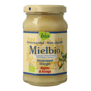 Mielbio Sinaasappel creme honing bio