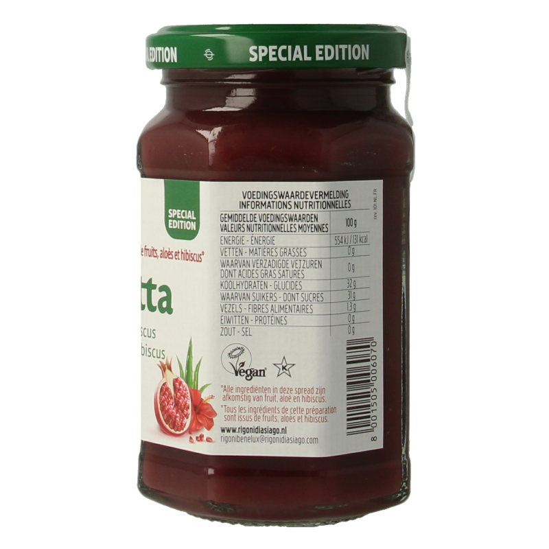 Fiordifrutta Granaatappel aloe hibiscus bio - Afbeelding 4