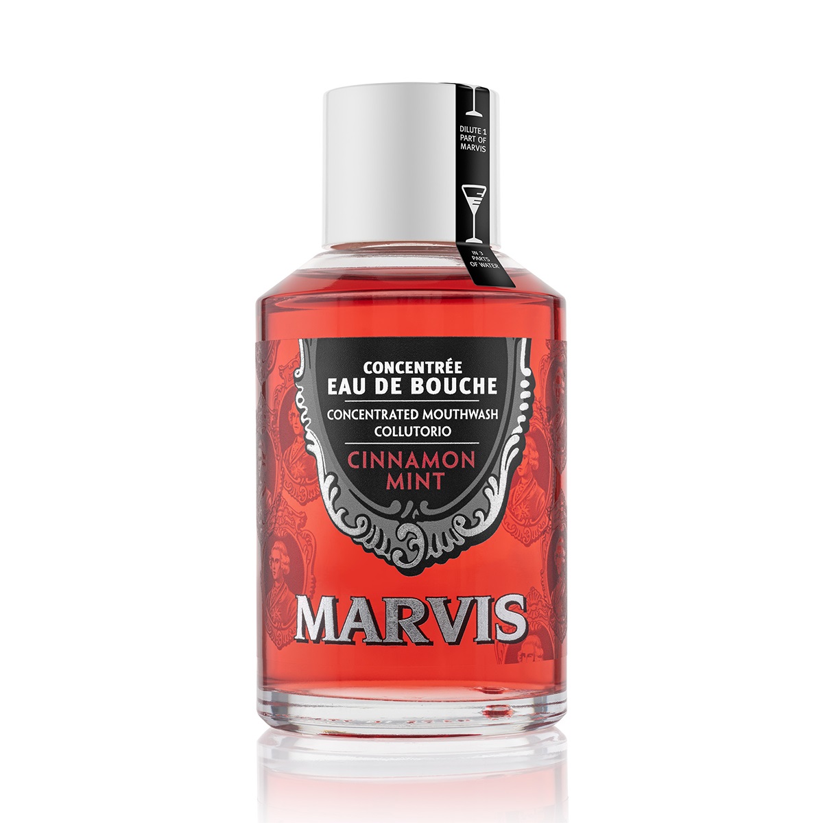 Marvis Concentrated mouthwash cinnamon mint