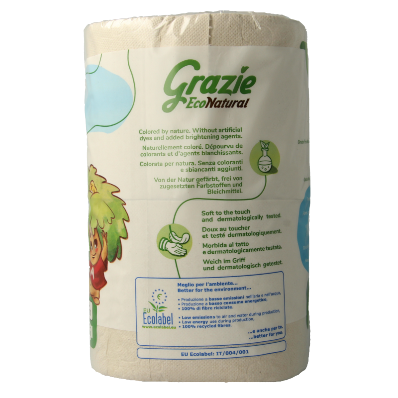 Grazie Natural Toiletpapier 3-laags - Afbeelding 4