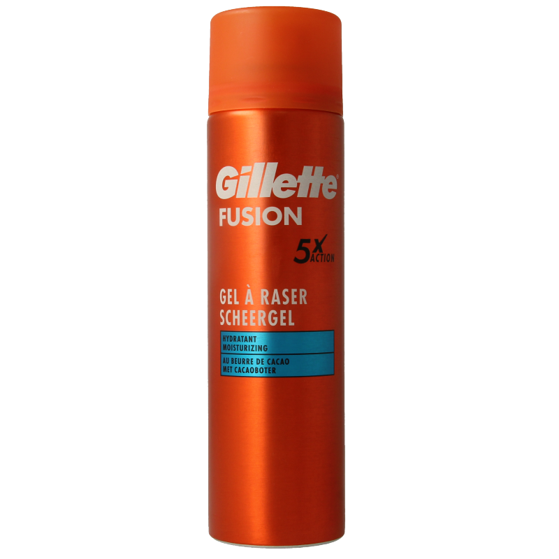 Gillette Fusion shaving gel