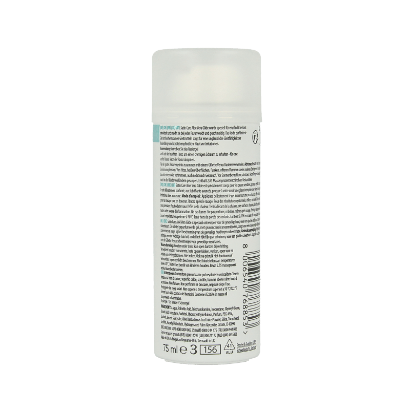 Gillette Satin care gel aloe vera - Afbeelding 3