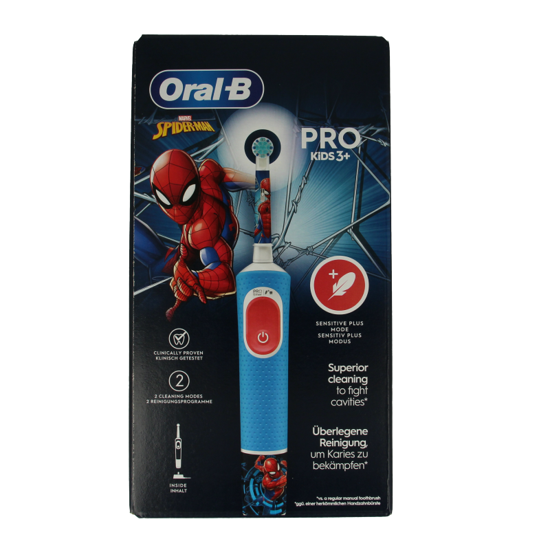 Oral B Vitality pro kid spiderman