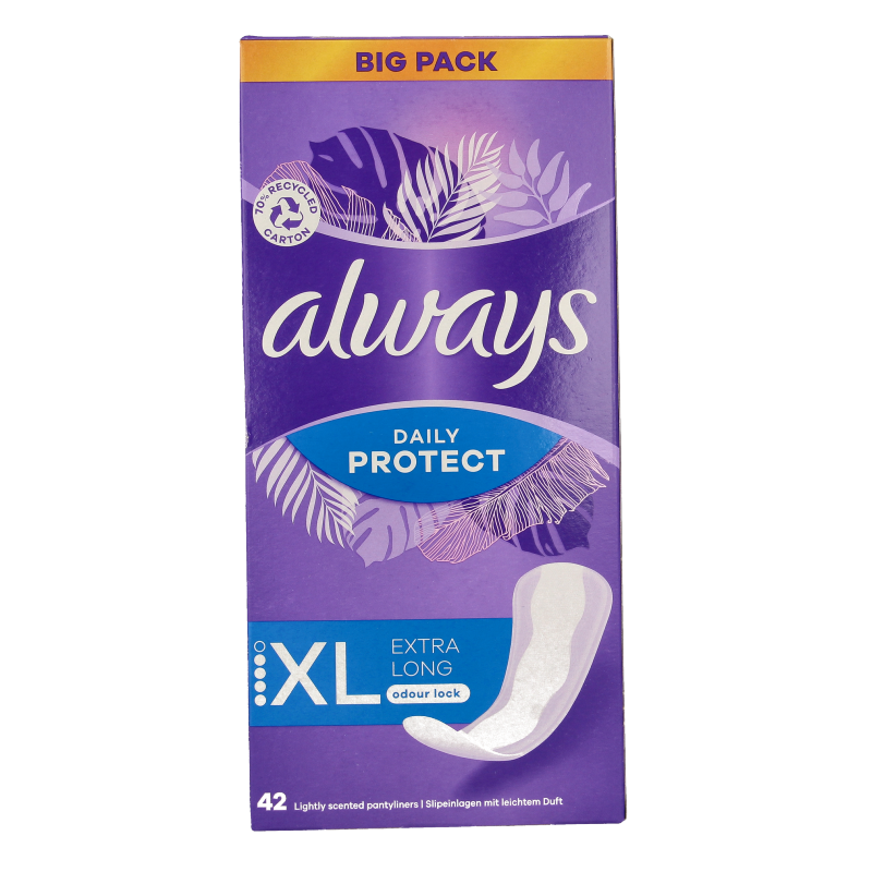 Always Inlegkruisjes daily protect extra long