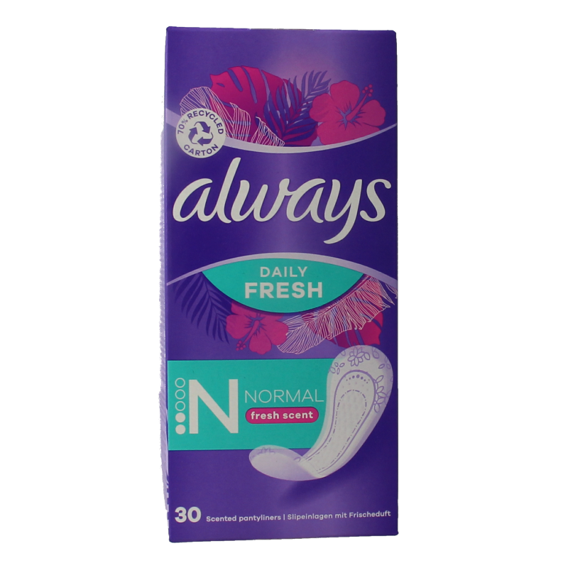 Always Inlegkruisjes daily fresh normaal & scent