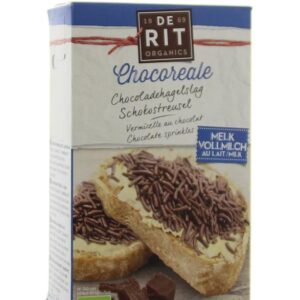 De Rit Chocoreale hagelslag melk bio