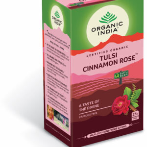Organic India Tulsi cinnamon rose thee bio