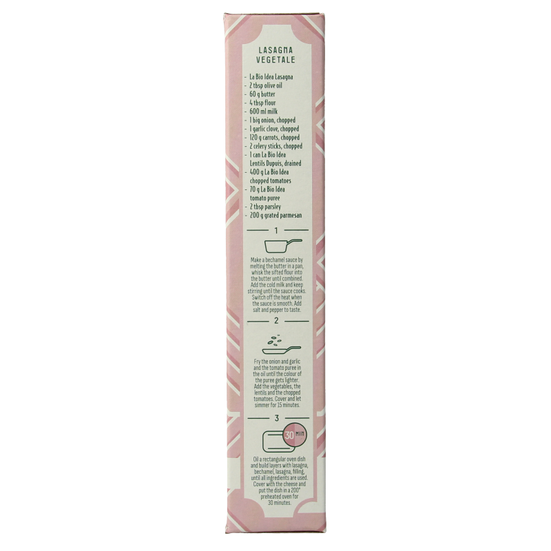 Bioidea Lasagne wit bio - Afbeelding 4