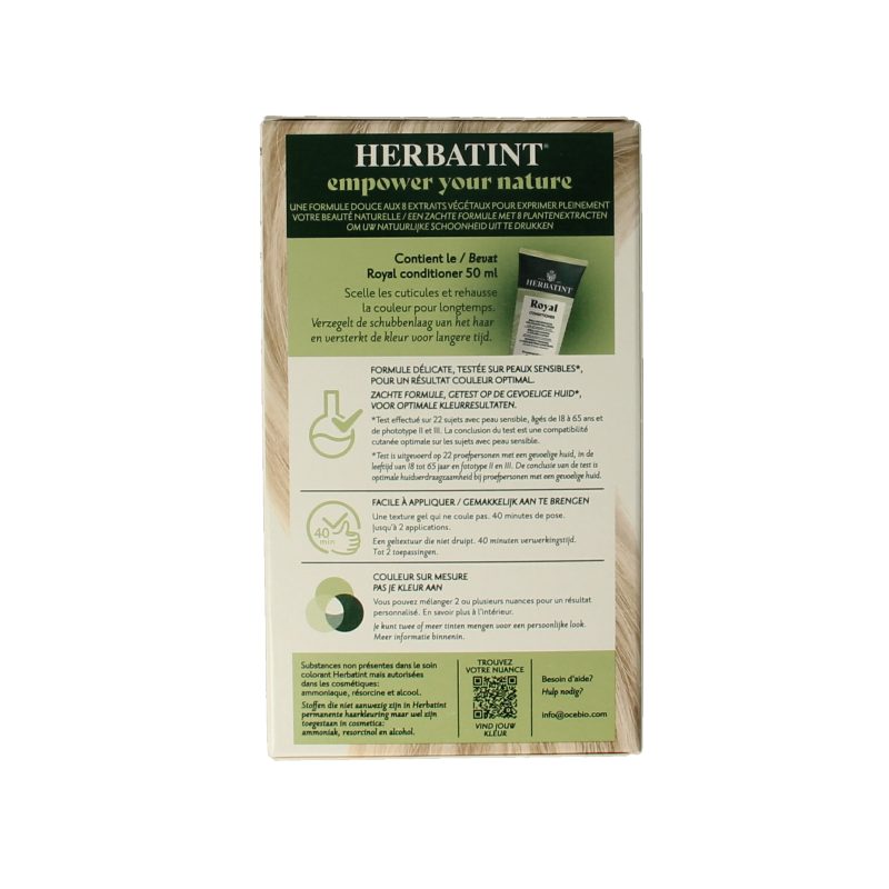 Herbatint 10N Platinum blond - Afbeelding 3