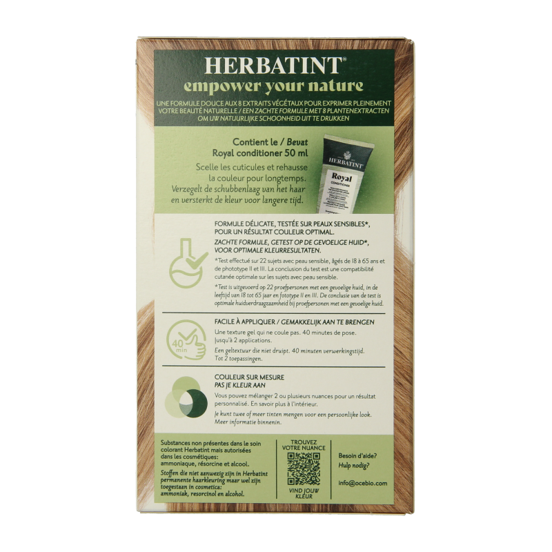 Herbatint 8D Licht goud blond - Afbeelding 3