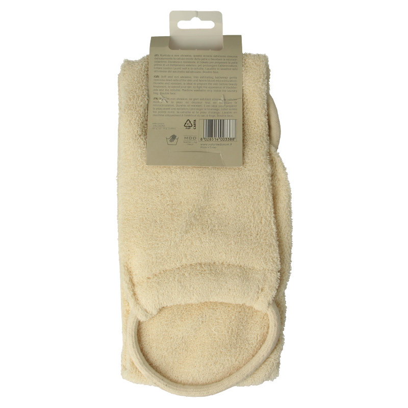 Naturae Donum Scrub band katoen & loofah - Afbeelding 2