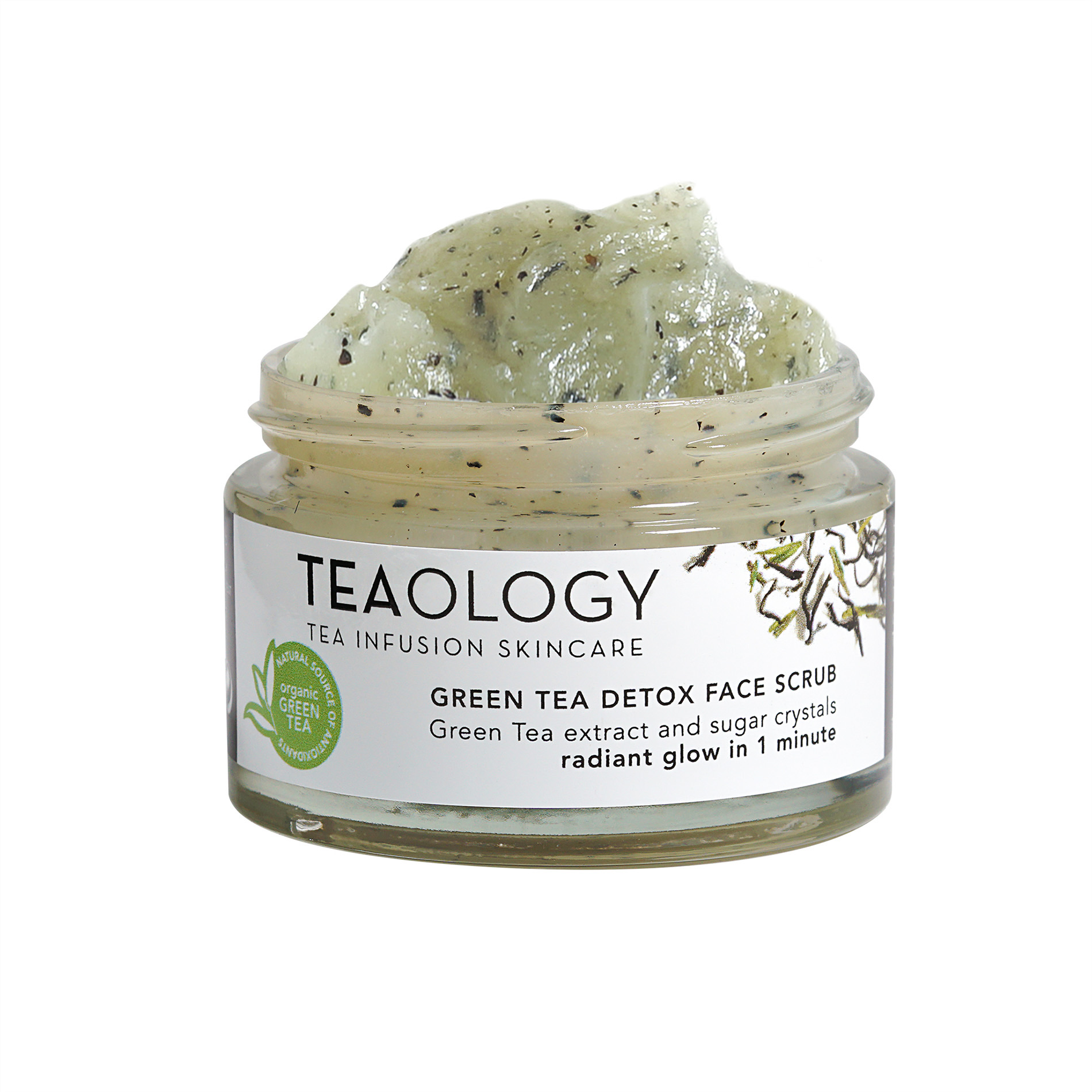 Teaology Green tea detox face scrub - Afbeelding 7