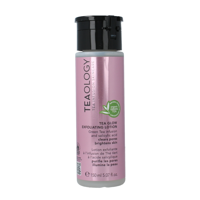 Teaology Tea glow exfoliating lotion