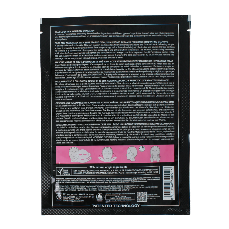 Teaology Peach tea masker hyaluronic - Afbeelding 2