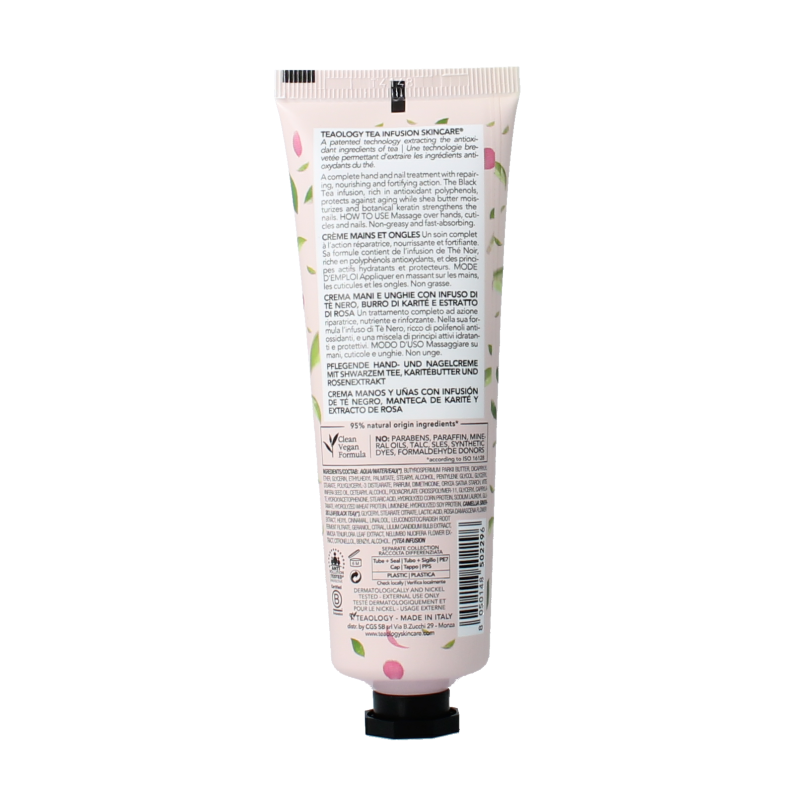 Teaology Black rose tea hand & nail cream - Afbeelding 2