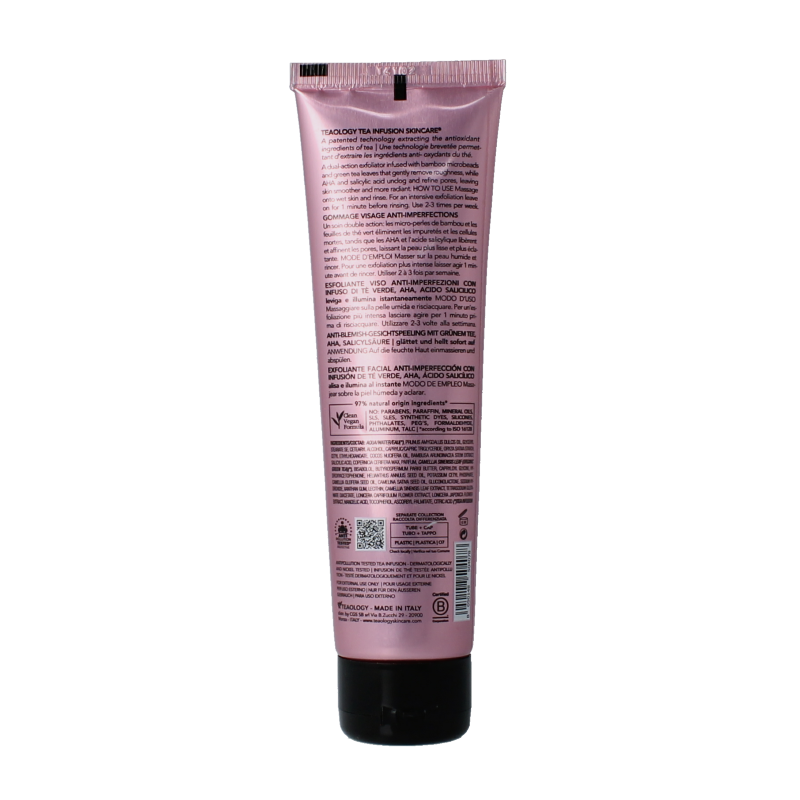 Teaology Tea glow blemish face scrub - Afbeelding 2