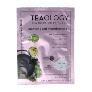 Teaology Tea glow aha mask purifying