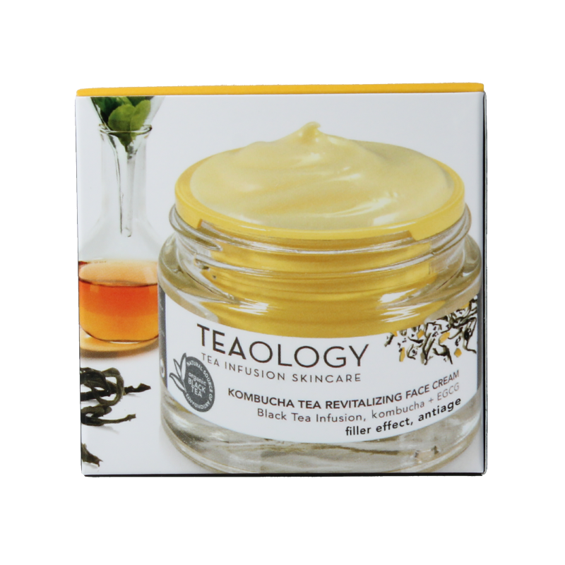Teaology Kombucha tea revitalizing face cream