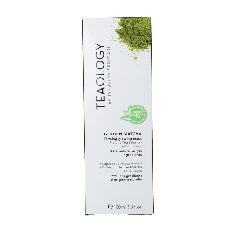 Teaology Golden matcha firming glow mask