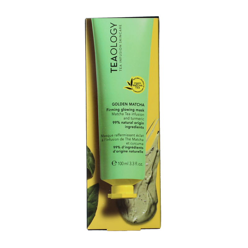 Teaology Golden matcha firming glow mask - Afbeelding 3