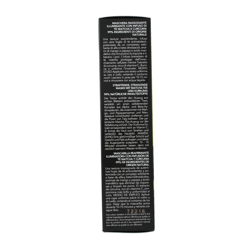 Teaology Golden matcha firming glow mask - Afbeelding 4