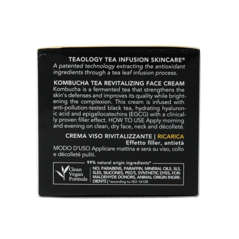 Teaology Kombucha tea revitalizing face cream navul - Afbeelding 2