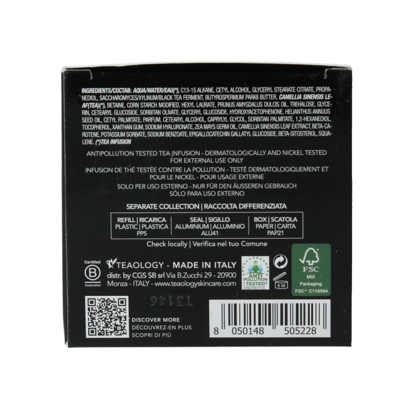 Teaology Kombucha tea revitalizing face cream navul - Afbeelding 5