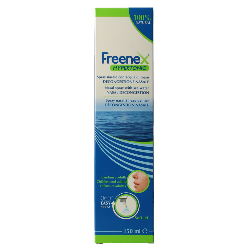Freenex Seawater hypertonic nasal spray
