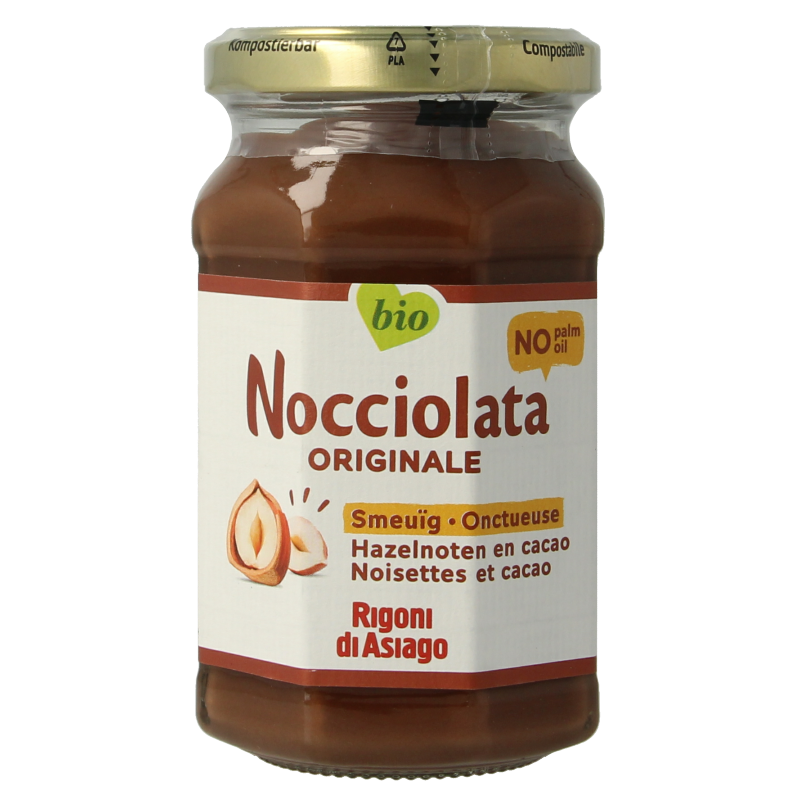 Nocciolata Chocolade hazelnootpasta bio