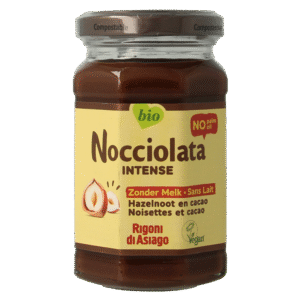 Nocciolata Hazelnootpasta zonder melk bio
