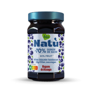 Natu Wilde blauwe bosbessenjam bio
