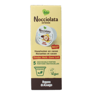 Nocciolata Intense vegan cups 5 x 20gram bio