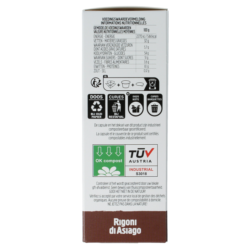 Nocciolata Originale cups 5 x 20g bio - Afbeelding 3