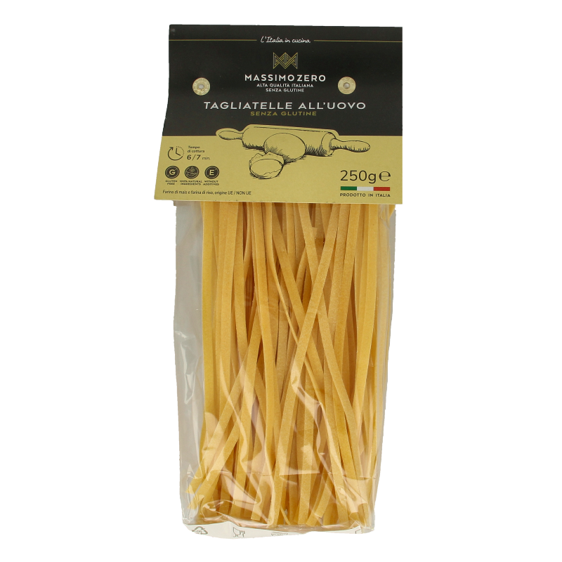 Massimo Zero Tagliatelle eierpasta glutenvrij