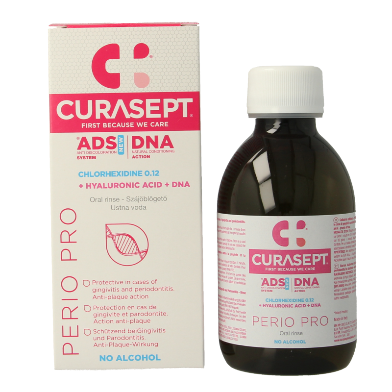 Curasept ADS DNA Perio Pro CHX 0,12% + HA mondspoelmiddel - Afbeelding 2