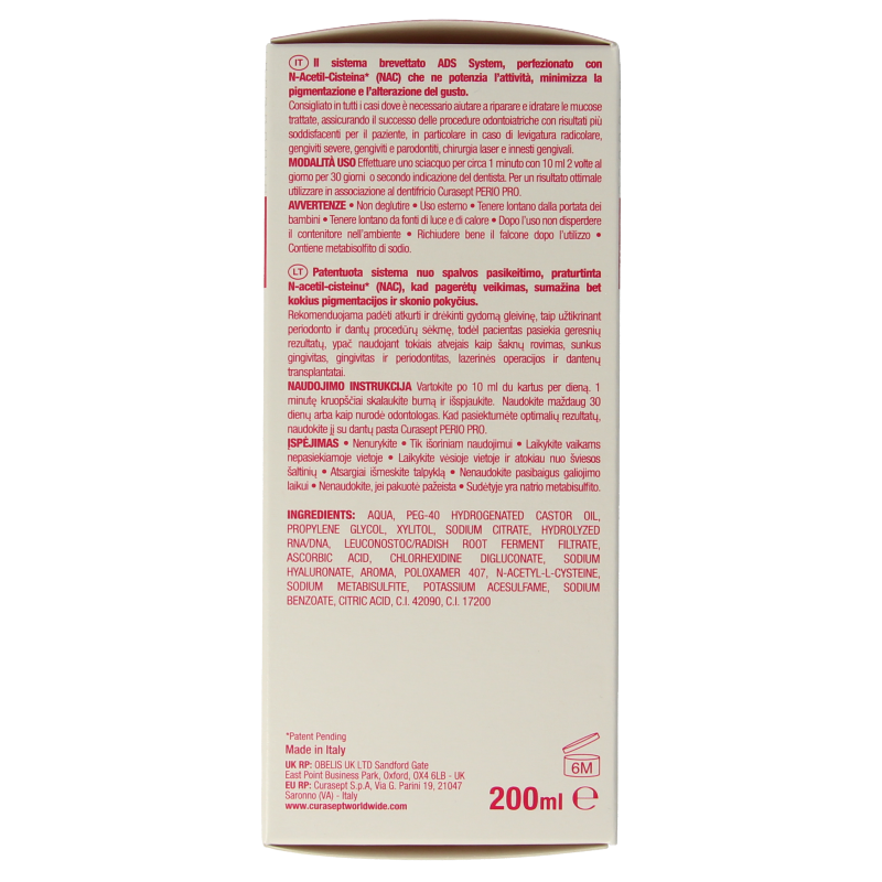 Curasept ADS DNA Perio Pro CHX 0,12% + HA mondspoelmiddel - Afbeelding 5