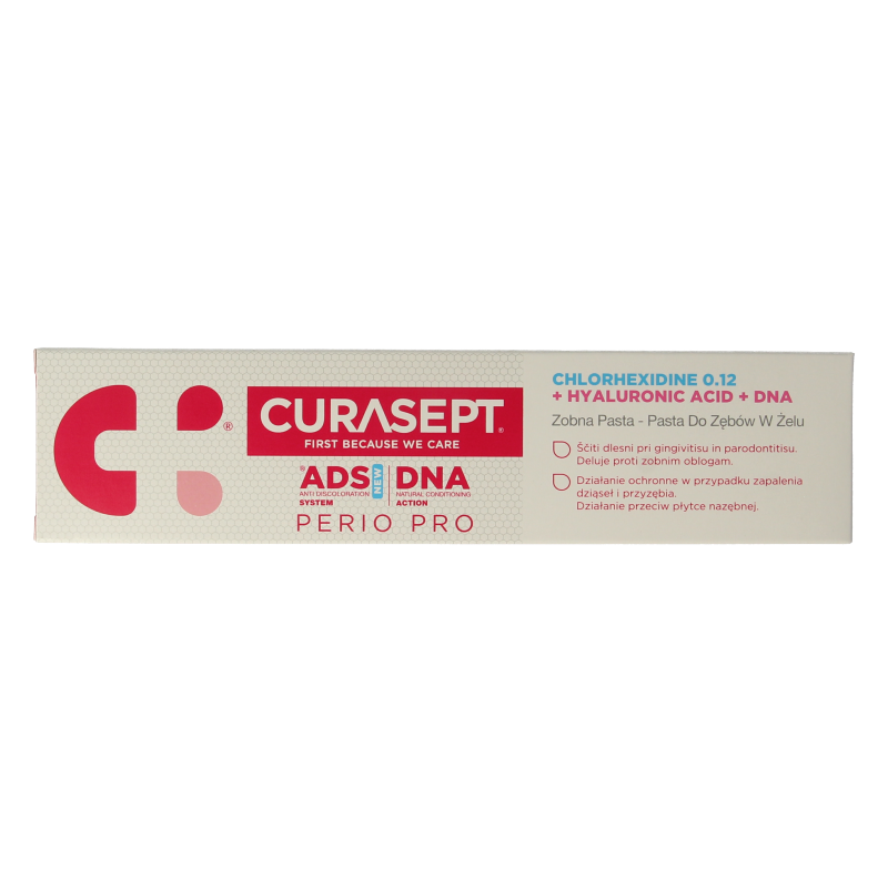 Curasept ADS DNA Perio Pro 712 CHX 0,12% + HA tandpasta - Afbeelding 3