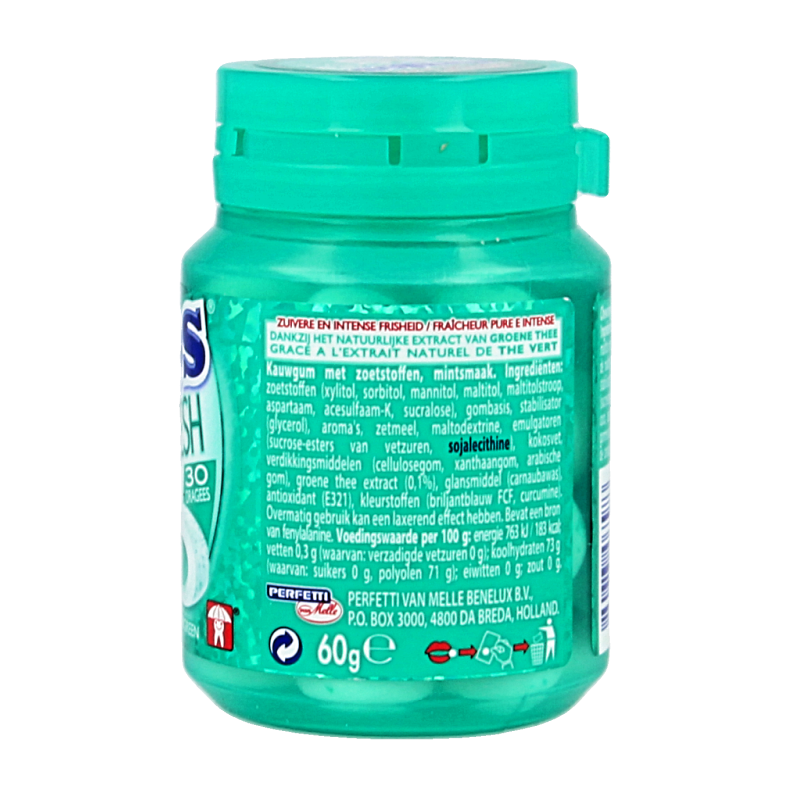 Mentos Gum pure wintergreen pot - Afbeelding 3